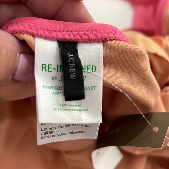 J.Crew Pink one piece Swimsuit NWT size 24 - Picture 13 of 16